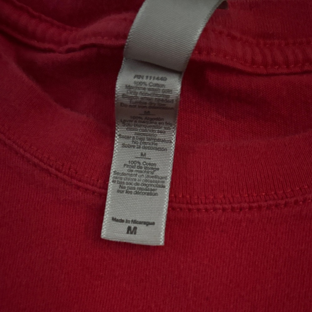 Women's Red Graphic Tee - Picture 2 of 2